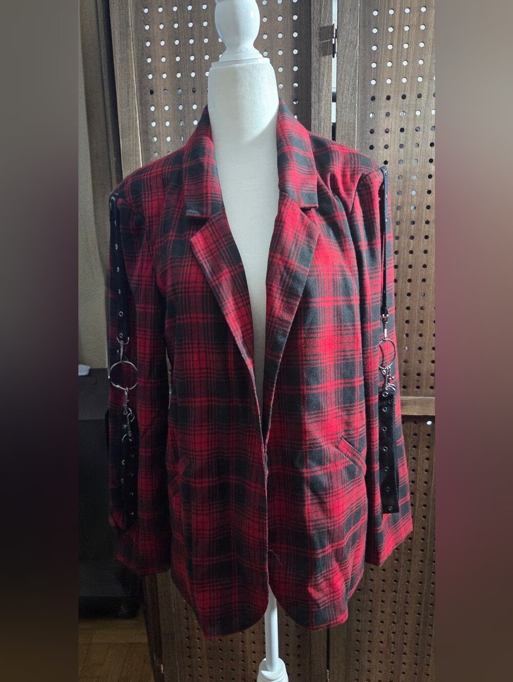 NEW Mags e Pye Harness Sleeve Blazer
